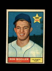 1961 RON MOELLER TOPPS #466 ANGELS *R4177