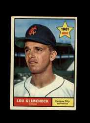 1961 LOU KLIMCHOCK TOPPS #462 ATHLETICS *R4798