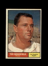 1961 TED BOWSFIELD TOPPS #216 ANGELS *R6243