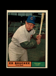 1961 ED BOUCHEE TOPPS #196 CUBS *R6432