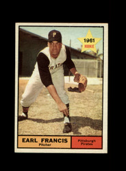 1961 EARL FRANCIS TOPPS #54 PIRATES *R6452