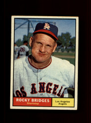 1961 ROCKY BRIDGES TOPPS #508 ANGELS *R8491