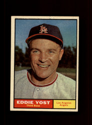 1961 EDDIE YOST TOPPS #413 ANGELS *R8494