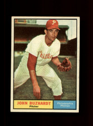 1961 JOHN BUZHARDT TOPPS #3 PHILLIES *R8495