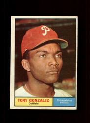 1961 TONY GONZALEZ TOPPS #93 PHILLIES *R8496