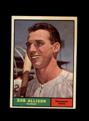 1961 BOB ALLISON TOPPS #355 TWINS *R8500