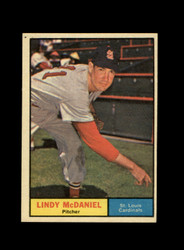 1961 LINDY MCDANIEL TOPPS #266 CARDINALS *R8506