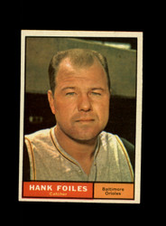 1961 HANK FOILES TOPPS #277 ORIOLES *R8512