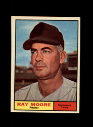 1961 RAY MOORE TOPPS #289 TWINS *R8515