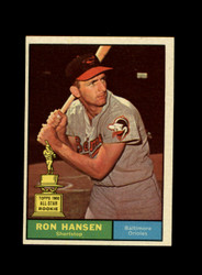 1961 RON HANSEN TOPPS #240 ORIOLES *R8522