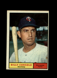 1961 BILLY CONSOLO TOPPS #504 TWINS *R8530