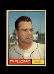 1961 PETE DALEY TOPPS #158 SENATORS *R8538