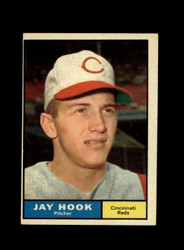 1961 JAY HOOK TOPPS #162 REDS *R8539