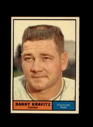 1961 DANNY KRAVITZ TOPPS #166 REDS *R8541