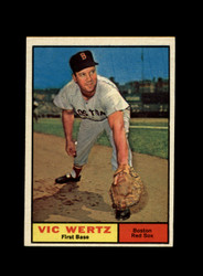 1961 VIC WERTZ TOPPS #340 RED SOX *R8544