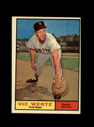 1961 VIC WERTZ TOPPS #340 RED SOX *R8545