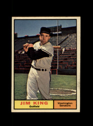 1961 JIM KING TOPPS #351 SENATORS *R8550