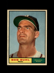 1961 BOB BUHL TOPPS #145 BRAVES *R8553