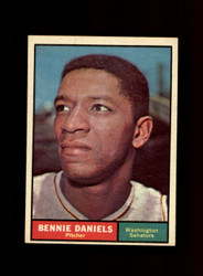 1961 BENNIE DANIELS TOPPS #368 SENATORS *R8561