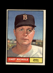 1961 CHET NICHOLS TOPPS #301 RED SOX *R8566