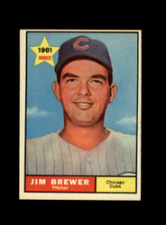 1961 JIM BREWER TOPPS #317 CUBS *R8572