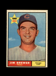 1961 JIM BREWER TOPPS #317 CUBS *R8573