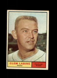 1961 CLEM LABINE TOPPS #22 PIRATES *R8580