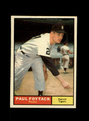 1961 PAUL FOYTACK TOPPS #171 TIGERS *R8585