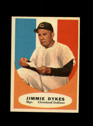 1961 JIMMIE DYKES TOPPS #222 INDIANS *R8588