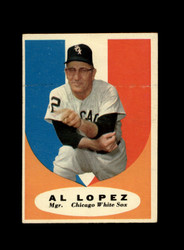 1961 AL LOPEZ TOPPS #132 WHITE SOX *R8593