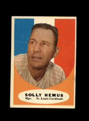 1961 SOLLY HEMUS TOPPS #139 CARDINALS *R8595