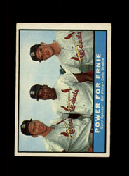 1961 SPENCER WHITE BROGLIO TOPPS #451 CARDINALS *R8600