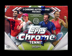 2024 TOPPS CHROME TENNIS BREAKERS DELIGHT BOX