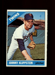 1966 JOHNNY KLIPPSTEIN TOPPS #493 TWINS *R8610