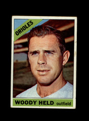 1966 WOODY HELD TOPPS #136 ORIOLES *R8632