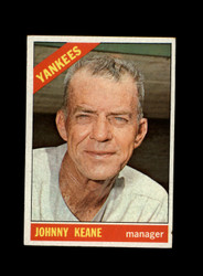 1966 JOHNNY KEANE TOPPS #296 YANKEES *G1494