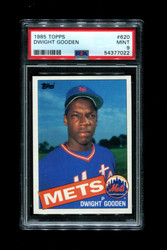 1985 DWIGHT GOODEN TOPPS #620 ROOKIE METS PSA 9