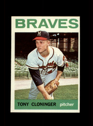 1964 TONY CLONINGER TOPPS #575 BRAVES *G9309