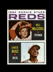 1964 MCCOOL RUIZ TOPPS #356 ROOKIE STARS REDS *5146