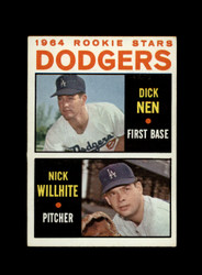 1964 NEN WILLHITE TOPPS #14 ROOKIE STARS DODGERS *5425