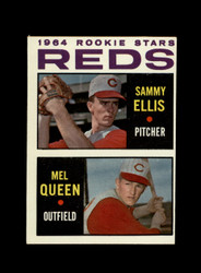 1964 ELLIS QUEEN TOPPS #33 ROOKIE STARS REDS *6155