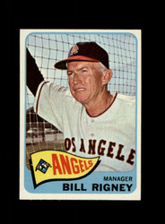 1965 BILL RIGNEY TOPPS #66 ANGELS *6606