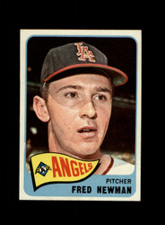 1965 FRED NEWMAN TOPPS #101 ANGELS *6782