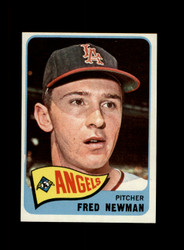 1965 FRED NEWMAN TOPPS #101 ANGELS *6783