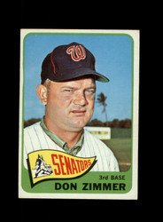 1965 DON ZIMMER TOPPS #233 SENATORS *8934