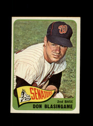 1965 DON BLASINGAME TOPPS #21 SENATORS *9102