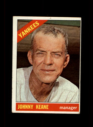 1966 JOHNNY KEANE TOPPS #296 YANKEES *9331