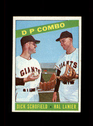 1966 SCHOFIELD LANIER TOPPS #156 GIANTS *9361