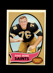 1970 DAVE ROWE TOPPS #101 SAINTS *9657