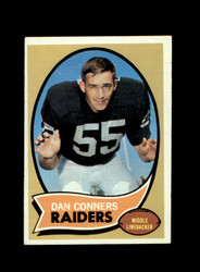 1970 DAN CONNERS TOPPS #6 RAIDERS *9726